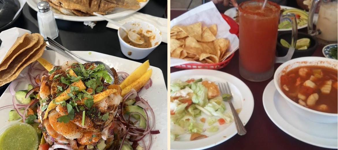 Playas De Nayarit Menu